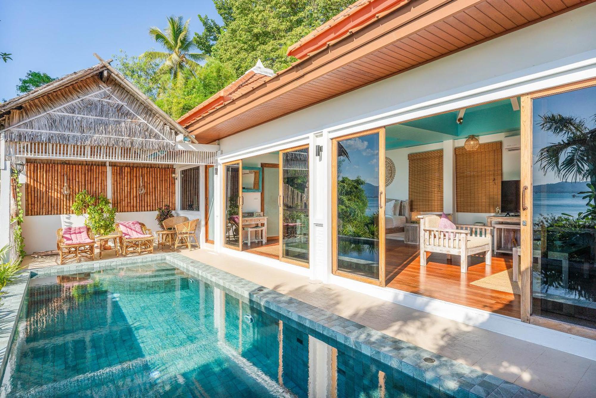 Soul Villas - Beachfront Private Pool Villas, Phuket Nature Retreat Panwa Beach Exterior foto